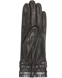 Agnelle Clou Rock Leather Gloves