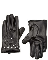 Forever 21 Faux Leather Stud Gloves