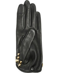 Agnelle Josie Stud Leather Gloves