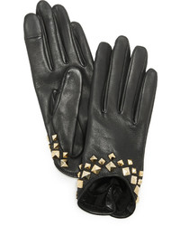 Agnelle Josie Stud Leather Gloves