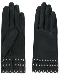 Agnelle Laser Cut Studded Gloves