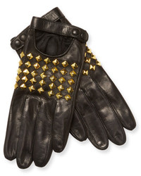 Portolano Studded Leather Gloves