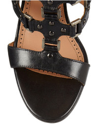 Alaia Alaa Studded Leather Sandals