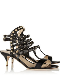 Jerome C. Rousseau Camden Studded Leather Sandals
