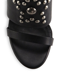 See by Chloe Studded Leather Slides