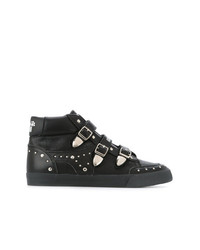 Hysteric Glamour Studded Hi Top D Sneakers