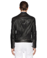 DSQUARED2 Studded Leather Jacket