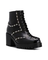 McQ Alexander McQueen Lace Up Chunky Boots