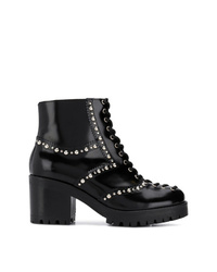 McQ Alexander McQueen Lace Up Chunky Boots