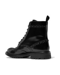 Church's Angelina Studded Glossed Leather Ankle Boots