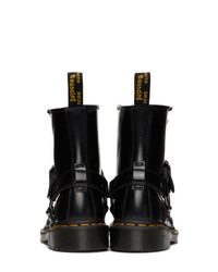 Dr. Martens Black 1460 Harness Boots