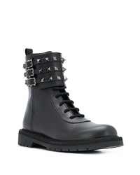 Valentino Garavani Rockstud Combat Boots