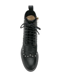 Jimmy Choo Hanah Pearl Embellished Boots