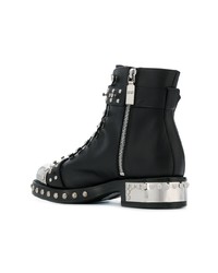 Alexander McQueen Hobnail Ankle Boots