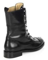 IRO Rangy Studded Leather Combat Boots