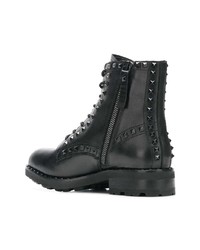 Ash Wolf Studded Ankle Boots