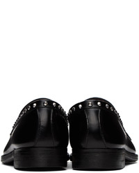 Junya Watanabe Black Studded Loafers