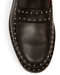 Givenchy Elegant Studded Leather Loafers