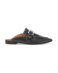Givenchy Studded Leather Slippers