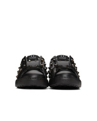 Valentino Black Garavani Untitled Sneakers