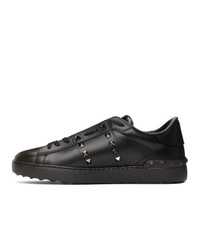 Valentino Black Garavani Untitled Sneakers