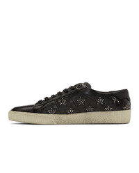 Saint Laurent Black Star Stud Sl06 Sneakers