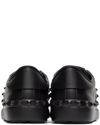 Valentino Garavani Black Untitled Sneakers