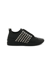 DSQUARED2 Stud Striped Sneakers
