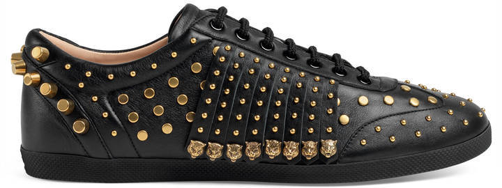gucci studded shoes