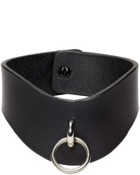 Fleet Ilya Black O Ring Curved Collar Necklace