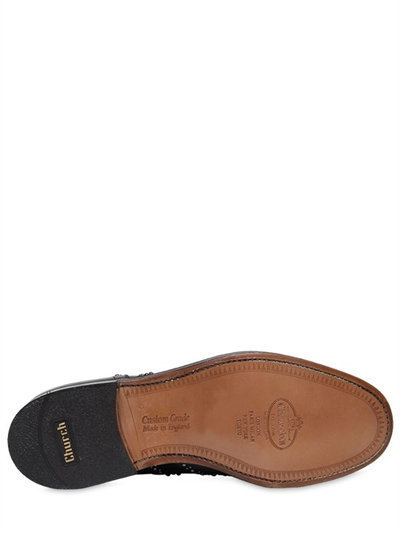 Church's Burwood 2s Polish Binder Lace Up Shoes, $890