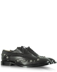 Marc Jacobs Studded Black Leather Oxford Shoe