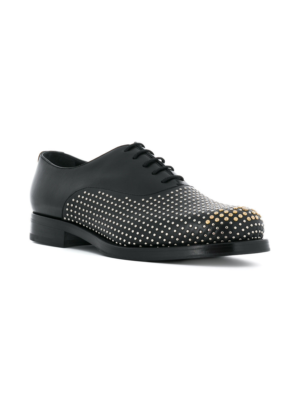 Emporio Armani Studded Lace Up Shoes, $386  | Lookastic