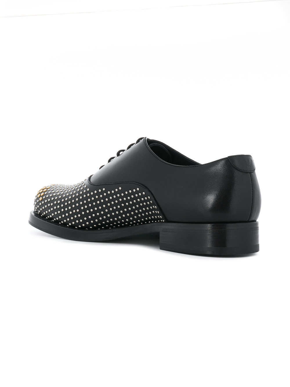 Emporio Armani Studded Lace Up Shoes, $386  | Lookastic