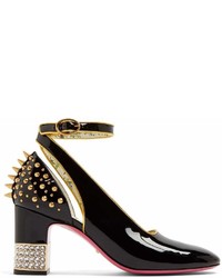 Gucci Stud Embellished Patent Leather Pumps