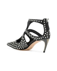 Alexander McQueen Studded Pointed Toe Pumps