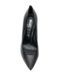 Marc Ellis Studded Pointed Toe Pumps