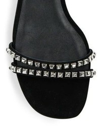 Marc Jacobs Olivia Studded Leather Slingback Sandals