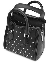 Alexander McQueen Heroine Mini Studded Leather Tote