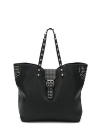 RED Valentino Red Studded Tote