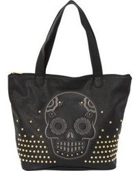 Loungefly Skull With Studs Tote