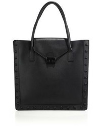 Loeffler Randall Studded Leather Work Tote