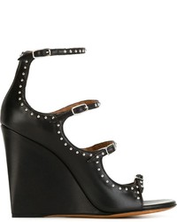 Givenchy Studded Wedge Sandals