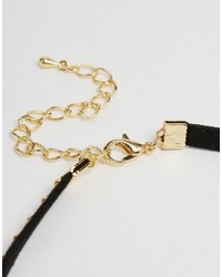 Asos Collection Studded Choker Necklace