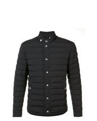Black Studded Puffer Jacket