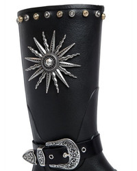 Fausto Puglisi 30mm Studded Rubber Boots