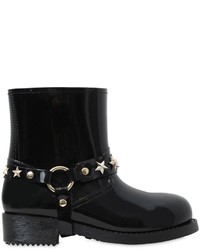 RED Valentino 40mm Star Studded Rubber Boots