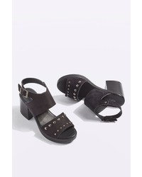Topshop Dice Studded Mid Sandals
