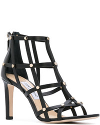 Jimmy Choo Tina Studded Cage Sandals
