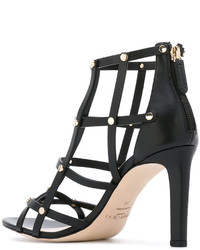Jimmy Choo Tina Studded Cage Sandals